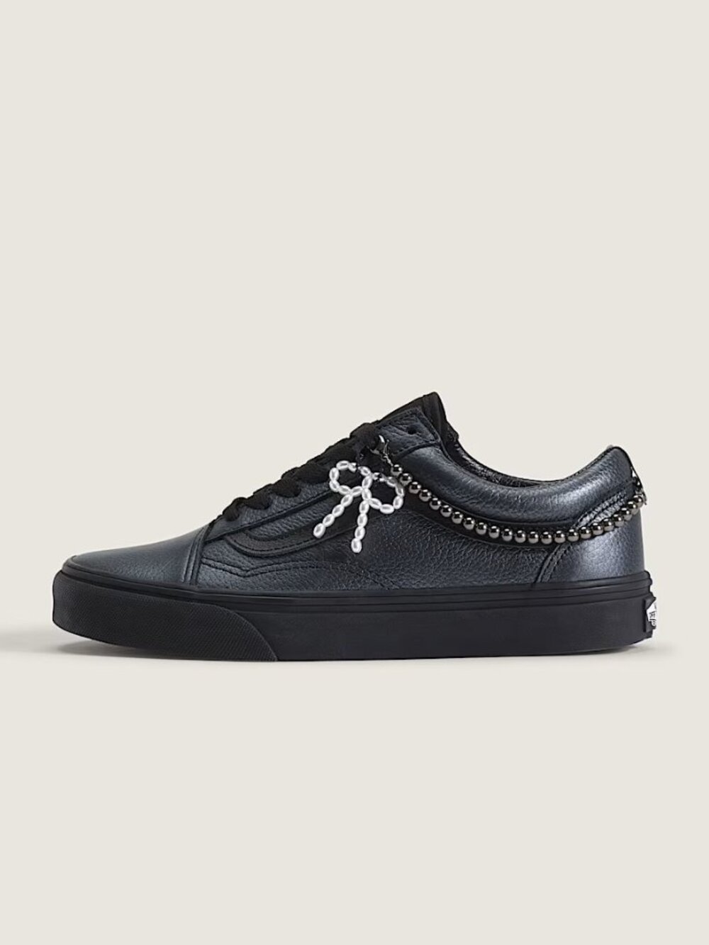 Vans Old Skool Metallic Blackout Pearlized 2026 VN000D6W1OJ Mens 10 Shoes NEW - Picture 16 of 16